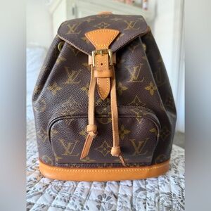 Louis Vuitton Montsouris pm nano mini Backpack
